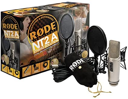 Rode NT2A Anniversary Vocal Multi-Pattern Dual Condenser Microphone Package