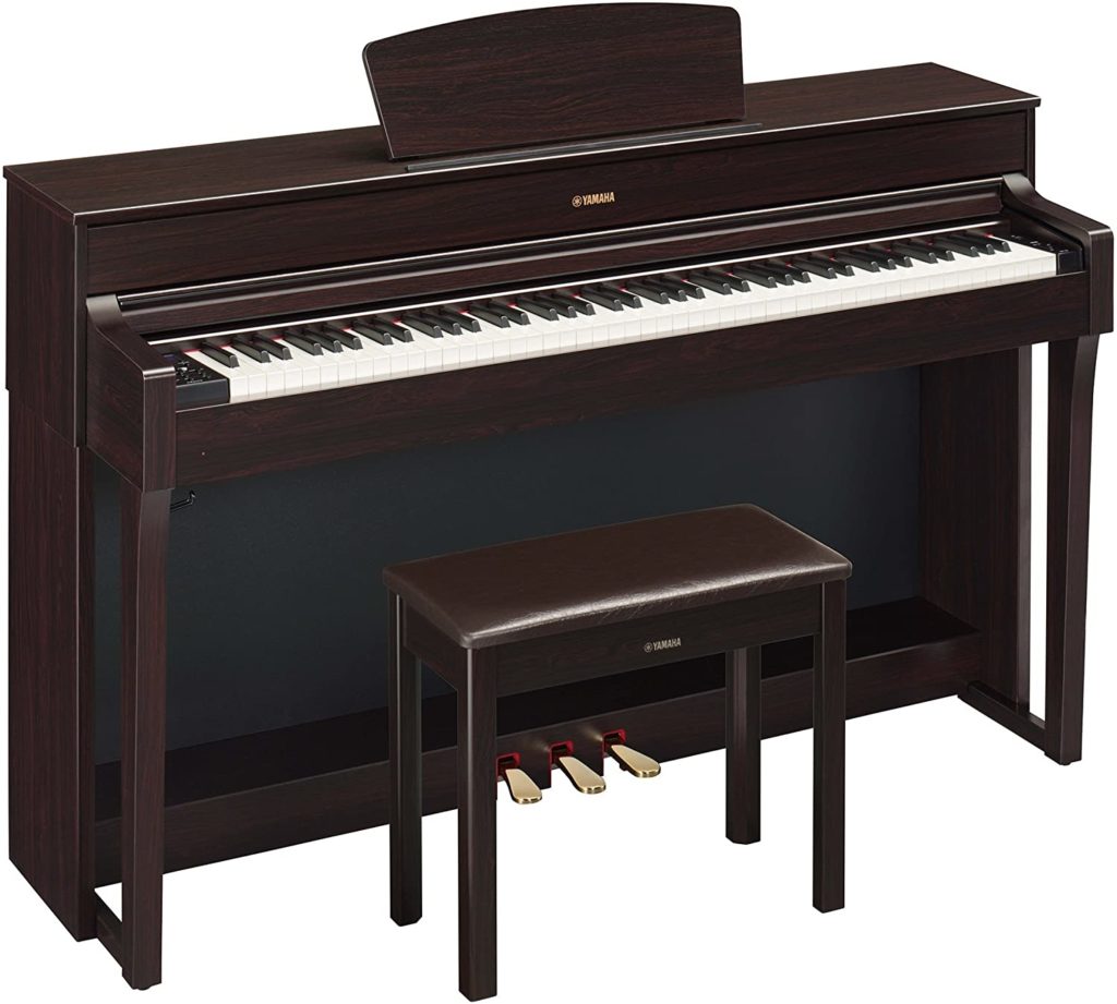 Yamaha YDP184 Arius Series Console Digital Piano with Bench, Dark Rosewood