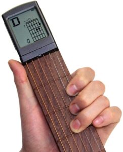 Pocket Guitar Chord Practice Tool, Portable Guitar Neck for Trainer Beginner