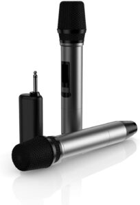Wireless Microphone, UHF Dual Wireless Handheld