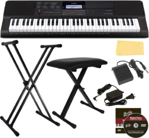Casio CT-X700 Portable Keyboard Bundle with Stand