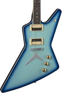 Dean Z 79 Electric Guitar, Blue Burst