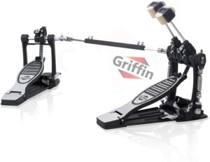 Deluxe Double Kick Drum Pedal for Bass Drum