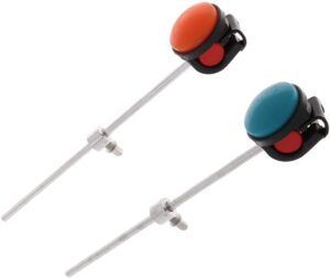 Pack of 2 Metal Bass Drum Pedal Hammer Beaters